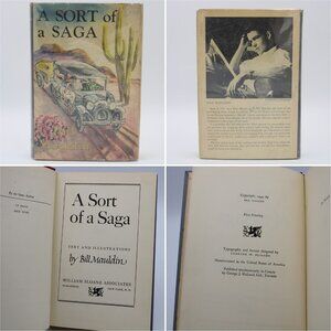 A Sort of a Saga Bill Mauldin Hardcover 1949 1st Ed Autobiography